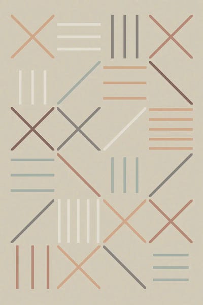 Geometric Shapes V by The Old Art Studio art print