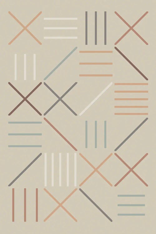 Geometric Shapes V by The Old Art Studio wall art