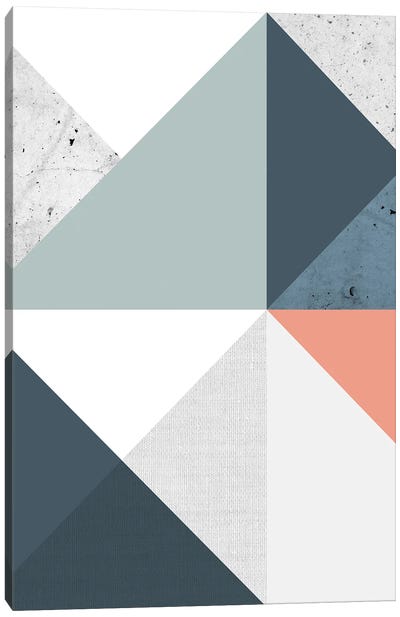 Modern Geometric XII Canvas Art Print - Shape Up
