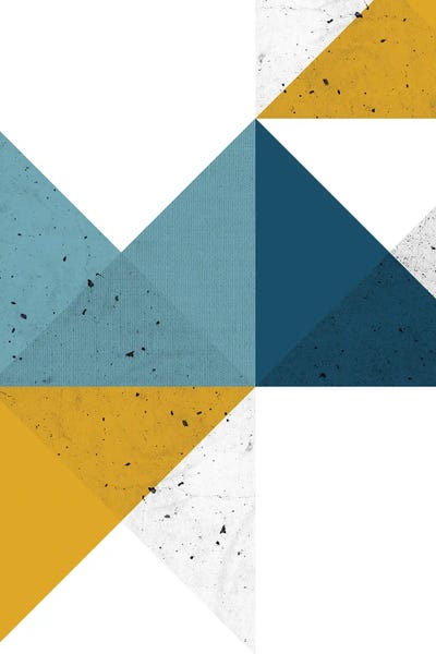 Large Modern Art - Canvas Prints: Modern Geometric XIX by The Old Art Studio