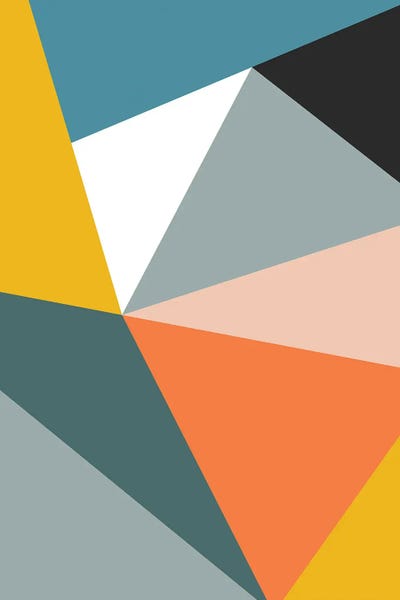 Shape Up: Modern Geometric XXXIII by The Old Art Studio