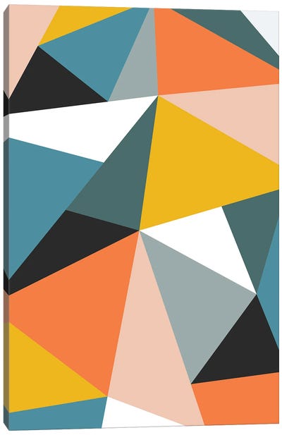Modern Geometric XXXVI Canvas Art Print