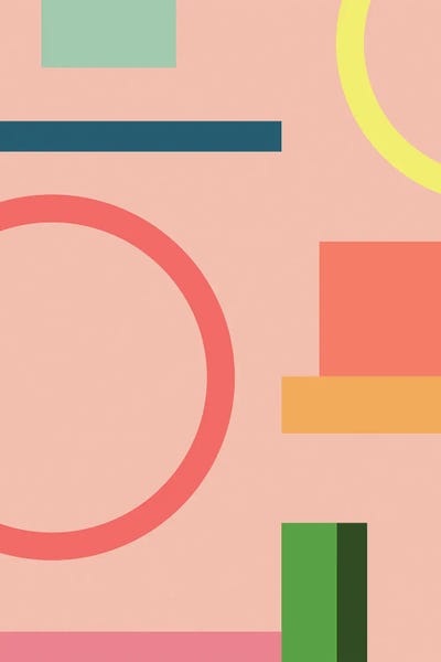 Shape Up: Modern Geometric LXX by The Old Art Studio