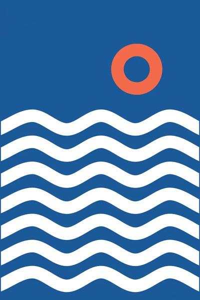 Kids Nautical Art: Nautical III by The Old Art Studio