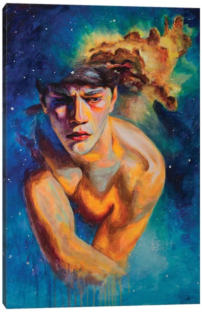 The Nebula II Canvas Art Print - Nebula Art