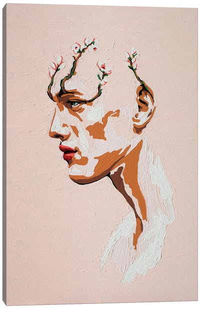 The Pink Boy III Canvas Art Print - Oleksandr Balbyshev