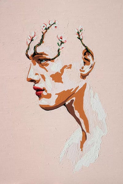 Monochromatic Moments: The Pink Boy III by Oleksandr Balbyshev