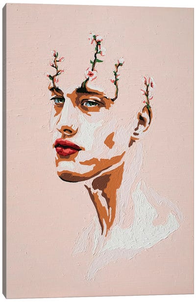 The Pink Boy IV Canvas Art Print - Oleksandr Balbyshev