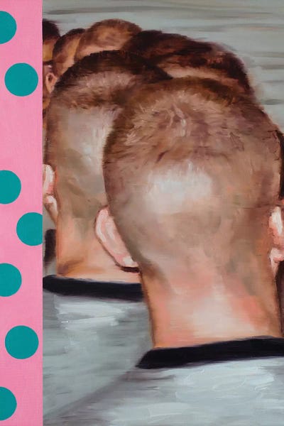 Men's Fashion: Turquoise Circles by Oleksandr Balbyshev