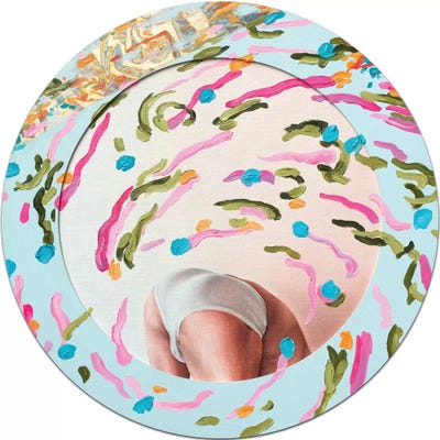 White Underpants by Oleksandr Balbyshev art print