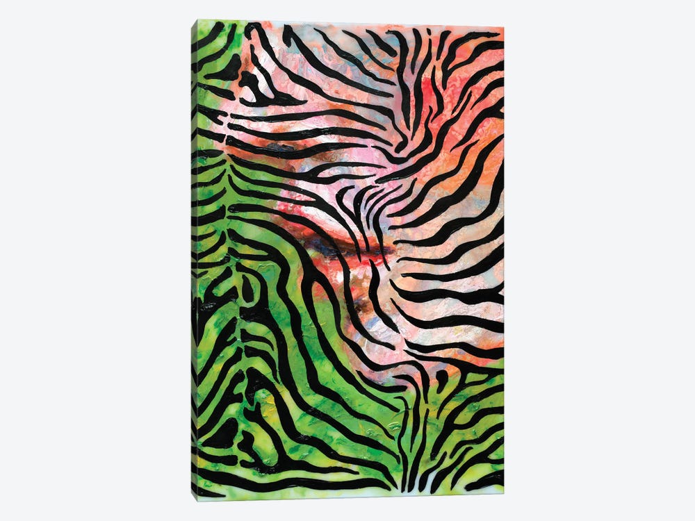 Zebra by Oleksandr Balbyshev 1-piece Canvas Artwork