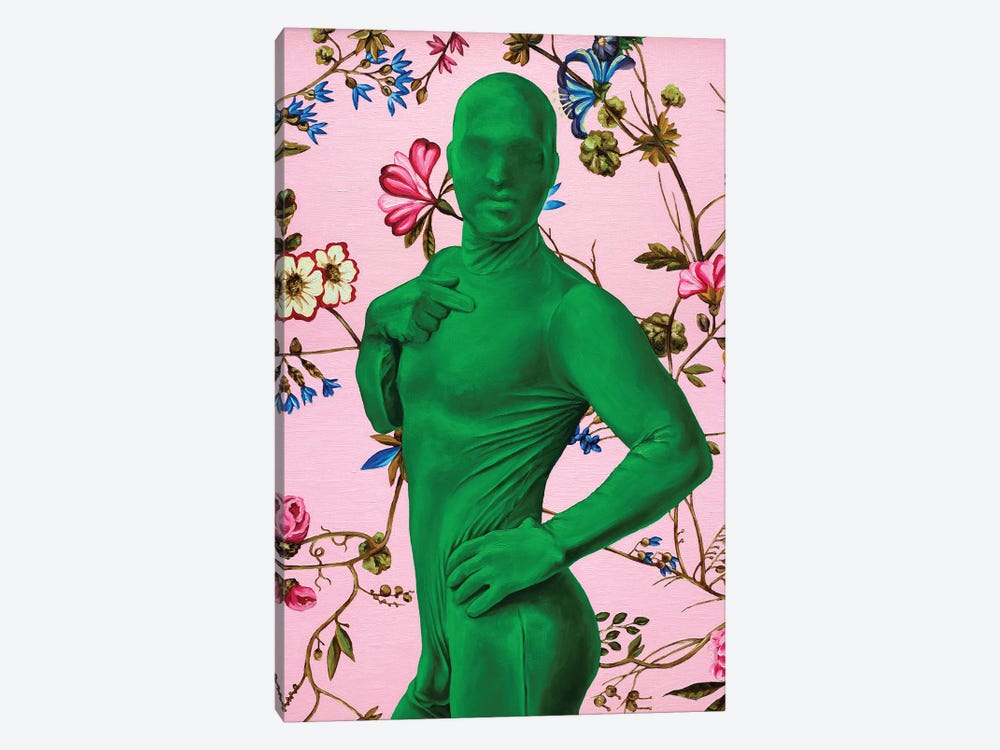 Green Man by Oleksandr Balbyshev 1-piece Canvas Wall Art