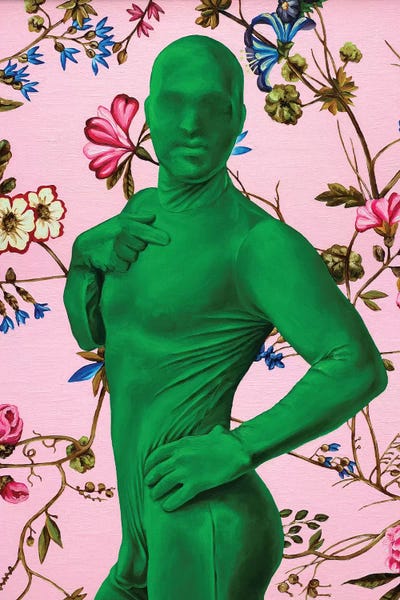 LGBTQ+ Artists: Green Man by Oleksandr Balbyshev