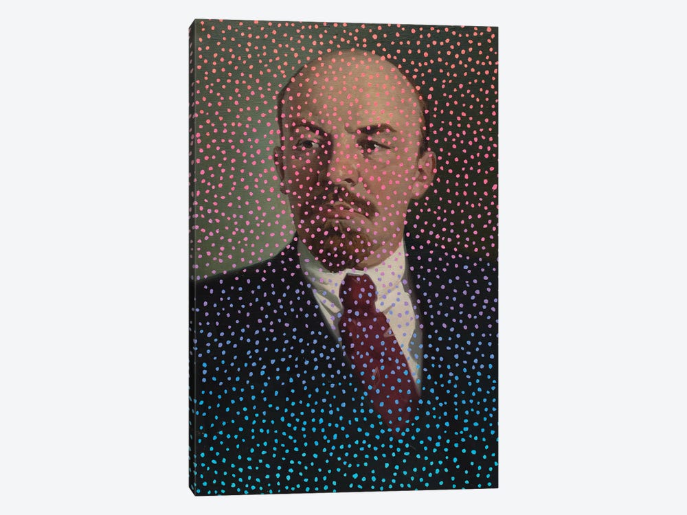 Polka Dot Lenin by Oleksandr Balbyshev 1-piece Art Print