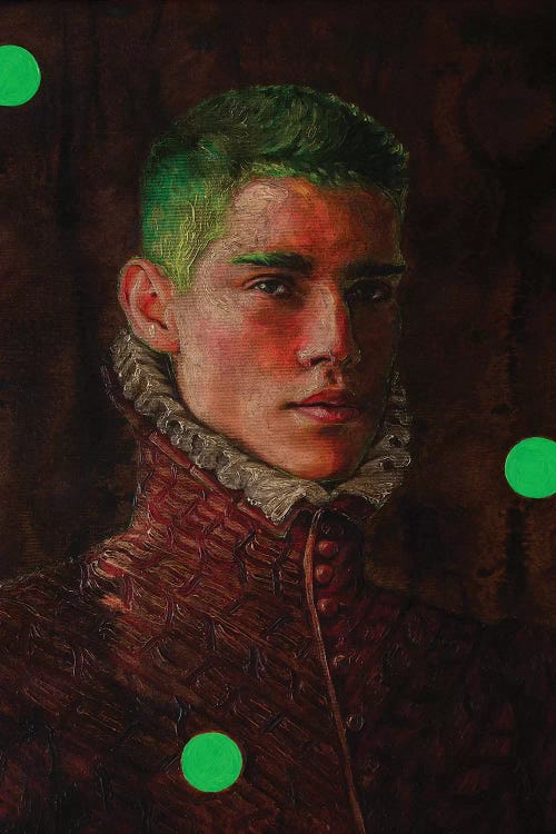Portrait Of A Young Man In Red