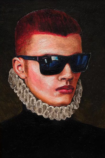 Portrait Of A Young Man In Sunglasses