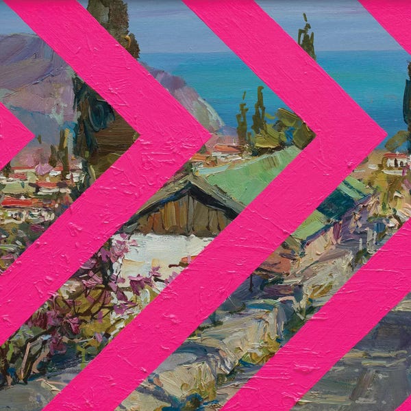 Preppy Pop Art: Wrong Turn by Oleksandr Balbyshev