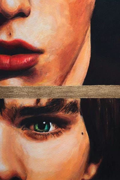 LGBTQ+ Artists: Gold Stripe by Oleksandr Balbyshev