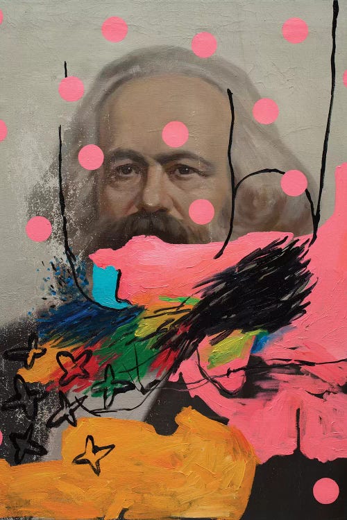 Mysterious Marx by Oleksandr Balbyshev wall art