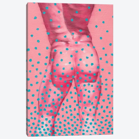 Pink Booty Canvas Print #OBA167} by Oleksandr Balbyshev Art Print