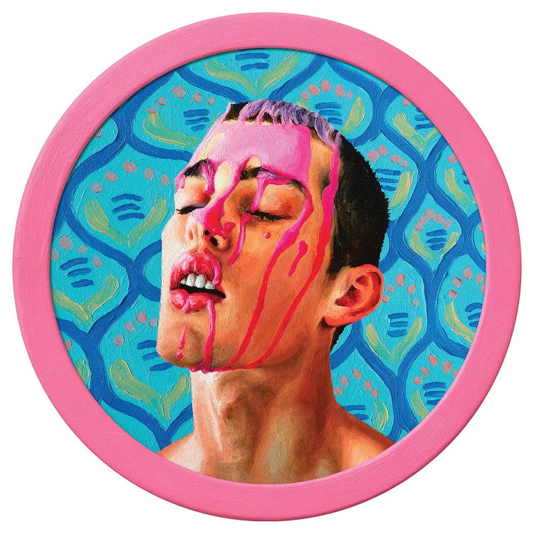 Pink On The Face I