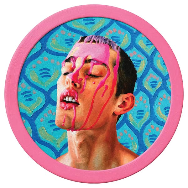 Pink On The Face I