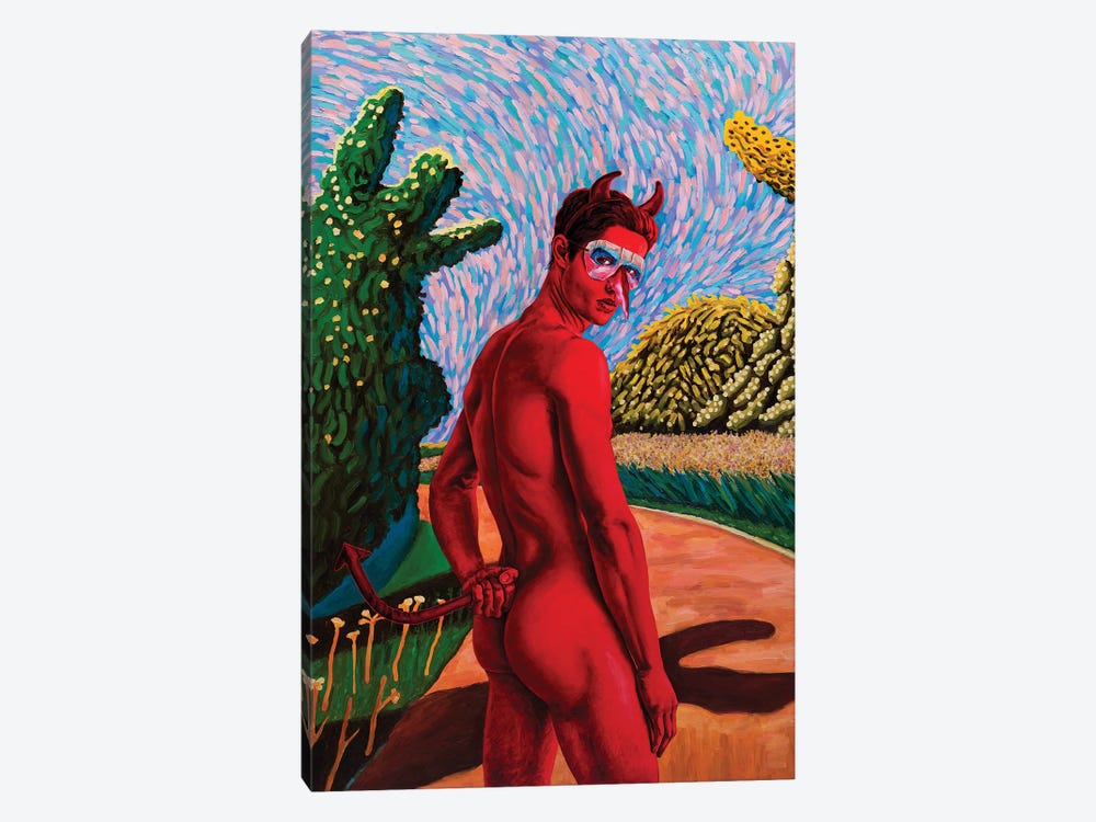 Red Guy by Oleksandr Balbyshev 1-piece Canvas Art