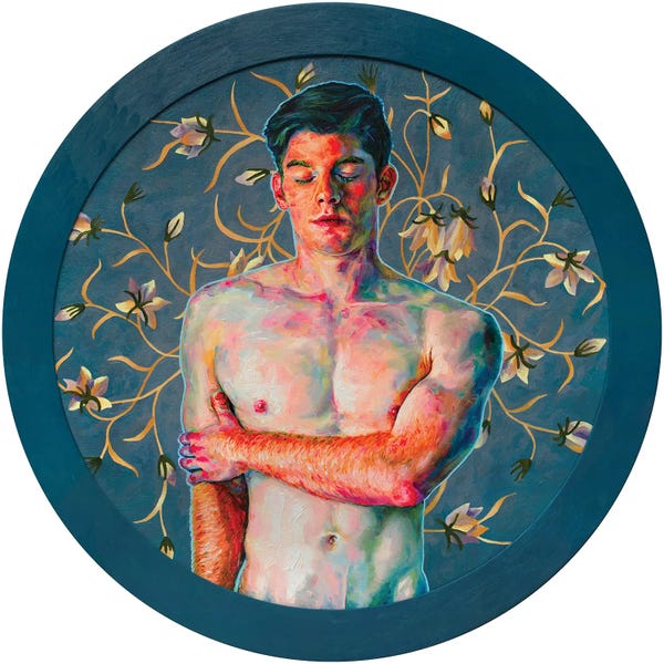 LGBTQ+ Artists: Close Your Eyes by Oleksandr Balbyshev