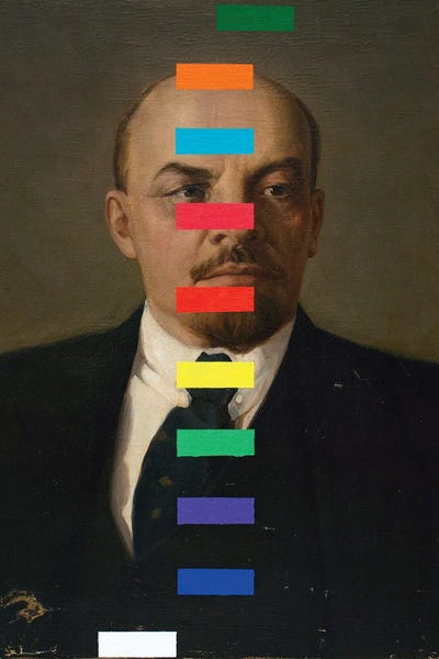 Lenin With A Color Test