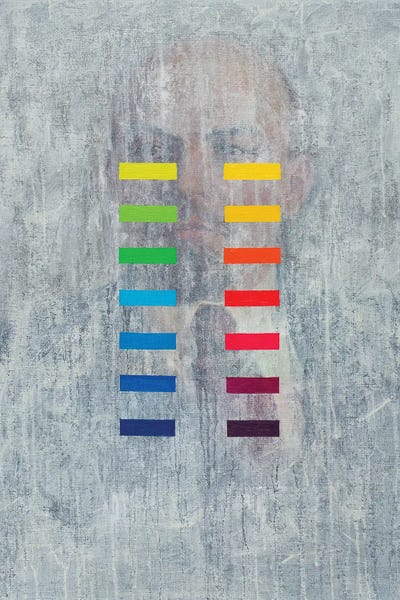 Calibrating Pale Lenin by Oleksandr Balbyshev acrylic art print