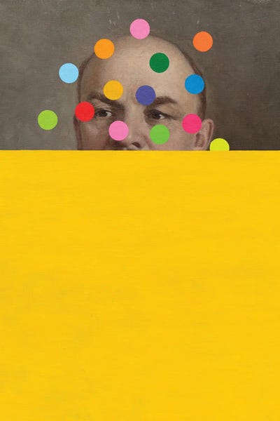 Vladimir Lenin: Semi Yellow Lenin by Oleksandr Balbyshev