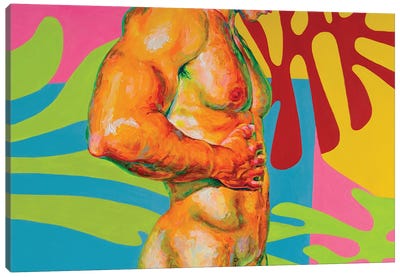Summer Dream II Canvas Art Print - Male Nude Art