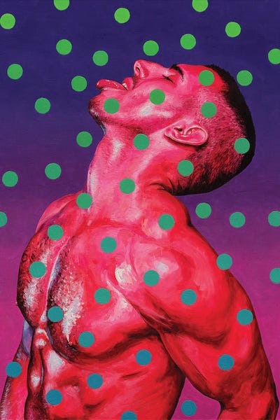 LGBTQ+ Artists: Ultraviolet Guy by Oleksandr Balbyshev