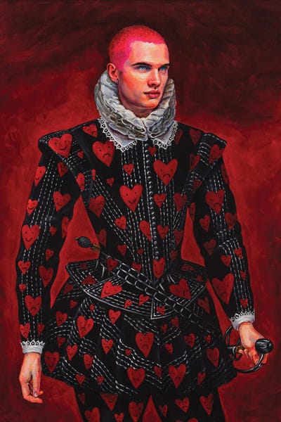 Hearts: Jack Of Hearts by Oleksandr Balbyshev