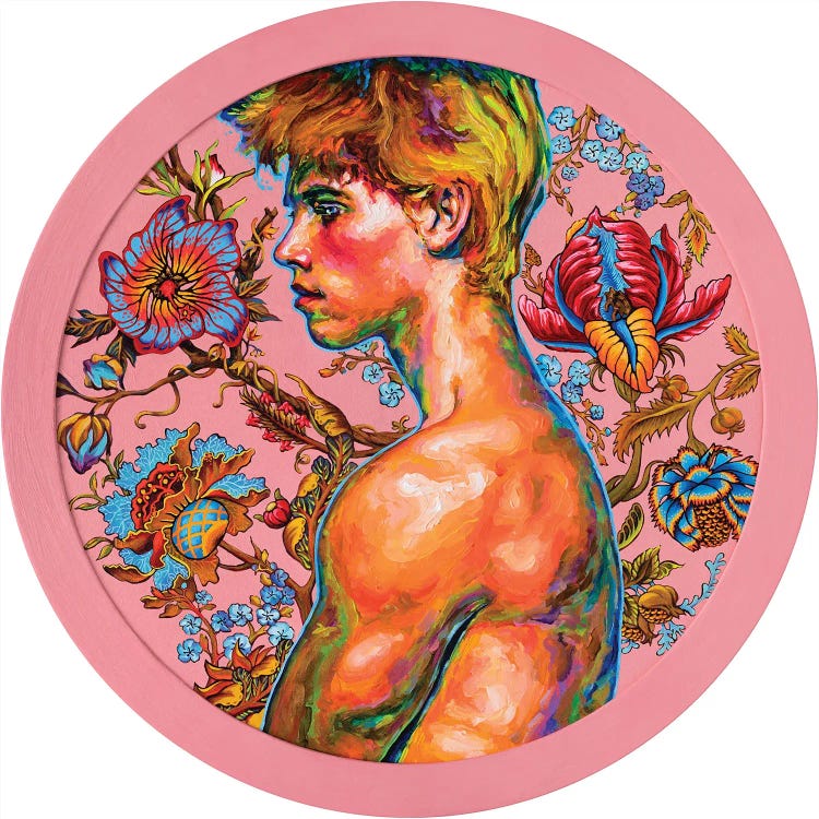 Flowers On Pink