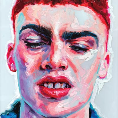 Face Study II by Oleksandr Balbyshev acrylic art print