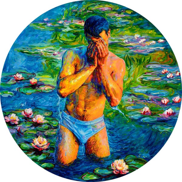 Lilies: Water Lilies by Oleksandr Balbyshev