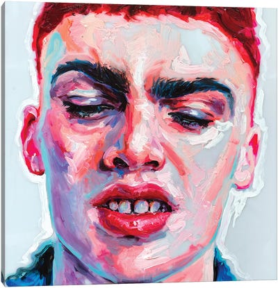 Face Study II Canvas Art Print - Oleksandr Balbyshev