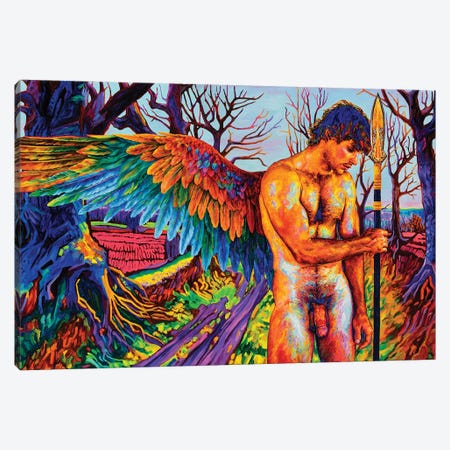 Pride Angel Canvas Print #OBA271} by Oleksandr Balbyshev Canvas Art