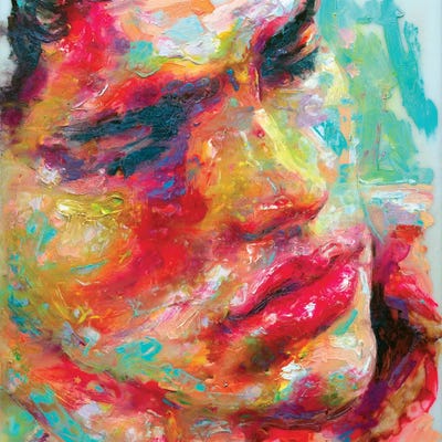 Face Study III Canvas Print by Oleksandr Balbyshev | iCanvas