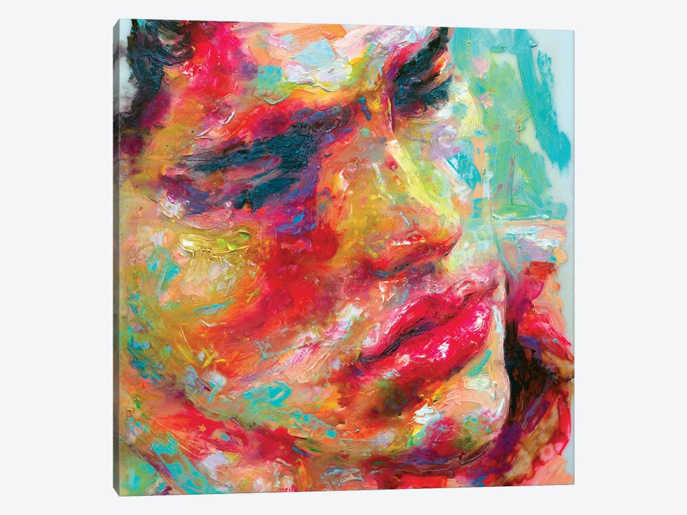 Face Study III by Oleksandr Balbyshev 1-piece Canvas Art