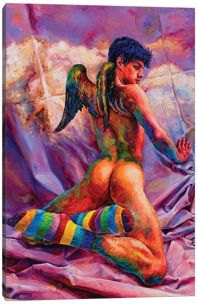 Amor Canvas Art Print - Oleksandr Balbyshev