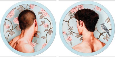 Flower Boy Diptych