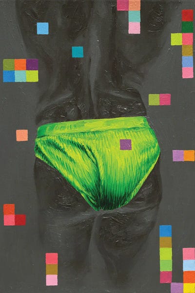 Pixels by Oleksandr Balbyshev acrylic art print