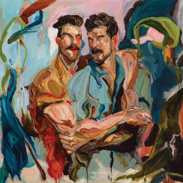 LGBTQ+ Artists: In Each Others Arms by Oleksandr Balbyshev