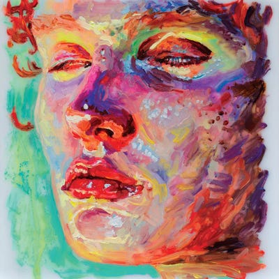 Face Study IX by Oleksandr Balbyshev acrylic art print