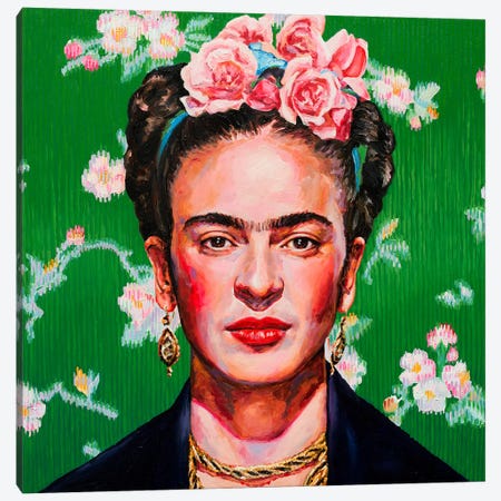Frida Canvas Print #OBA42} by Oleksandr Balbyshev Canvas Artwork