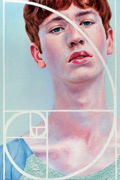 Kaleidoscopic Figures: Golden Ratio by Oleksandr Balbyshev