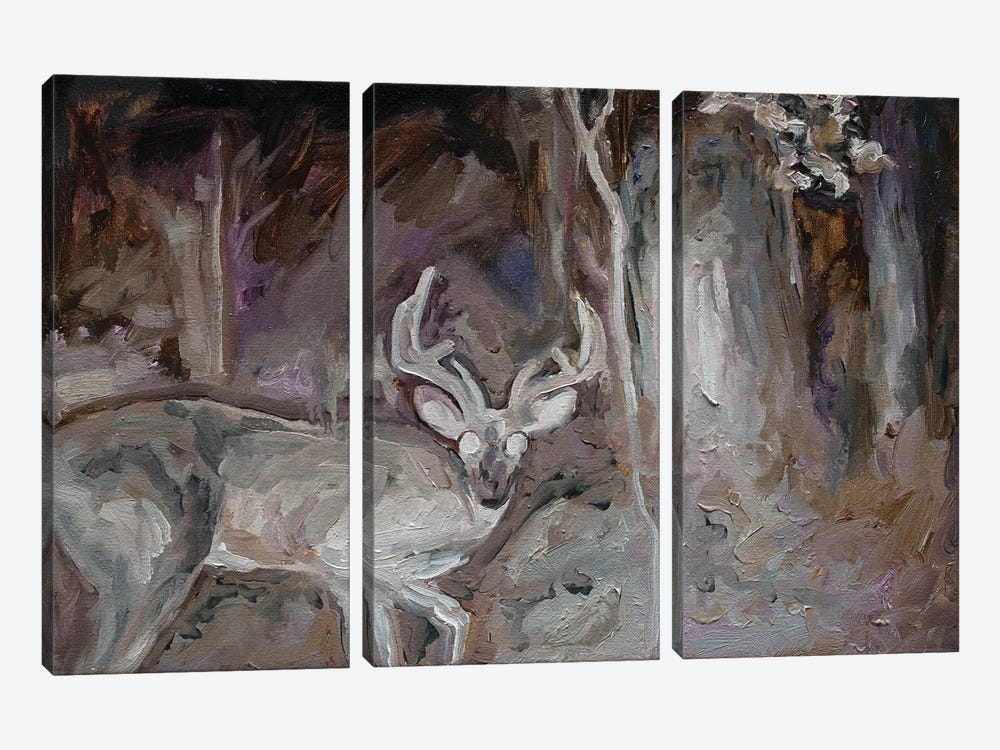 Nocturnal Animals I by Oleksandr Balbyshev 3-piece Canvas Artwork