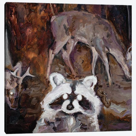 Nocturnal Animals II Canvas Print #OBA68} by Oleksandr Balbyshev Canvas Art